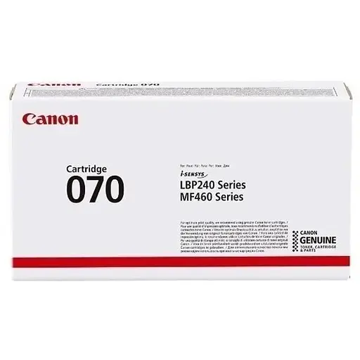 Картридж Canon 070 MF461w/463dw/465dw/LBP243dw/246dw Black (5639C002)