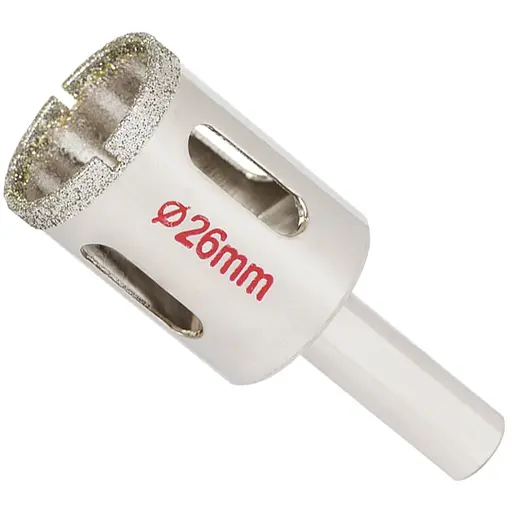 Коронки алмазные Sigma по керамике и стеклу Ø26 мм (1541261) - фото 1