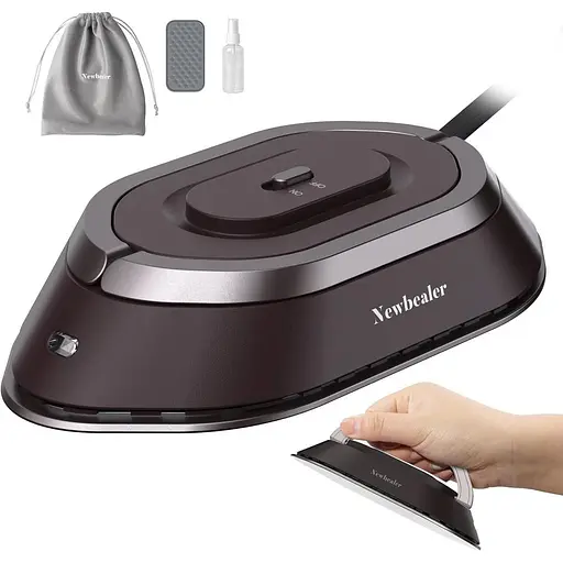Мини-утюг Newbealer с двойным напряжением 220 В/120 В для одежды керамическая подошва 150 °C