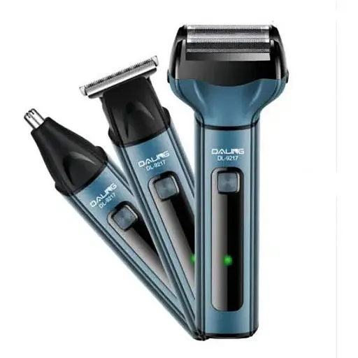Електробритва Daling DL-9217 електрична бритва для гоління 5 Вт Чорна - фото 1