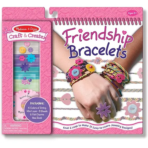 Набор для творчества Melissa & Doug Браслеты-фенички Дружба (MD5062)