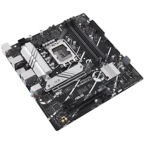 Материнская плата Asus Prime LGA1700, B760M-A D4-CSM, B760, 4xDDR4, Int.Video (CPU), 4xSATA3, 2xM.2, 3xPCI-E 16x 4.0, Realtek 7.1, Realtek 2.5Gb, 5xUSB3.2/7xUSB2.0, HDMI/DP, MicroATX - фото 5