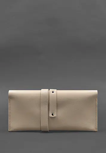 Шкіряний жіночий тревел-кейс Voyager 1.0 світло-бежевий - фото 4