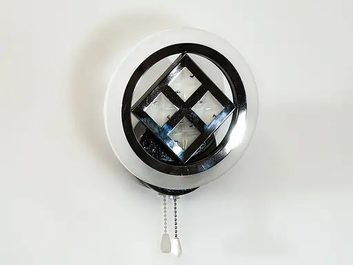 Світлодіодне бра, колір чорний хром, потужністю 20W - фото 1