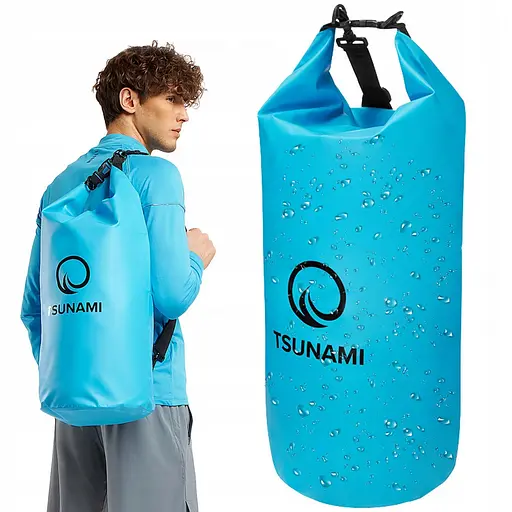 Гермомішок TSUNAMI Dry Pack 30 л водозахисний TS003 (P-5907739313270) - фото 1