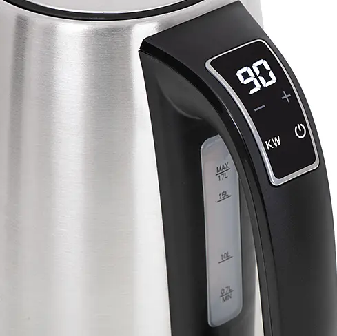 Металлический чайник с дисплеем и контролем температуры Adler AD 1340 1,7л - фото 5