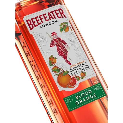 Джин Beefeater Blood Orange, 37,5%, 0,7 л - фото 2