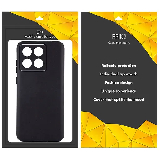 Чохол TPU Epik Black Full Camera для Xiaomi 14T Чорний - фото 2