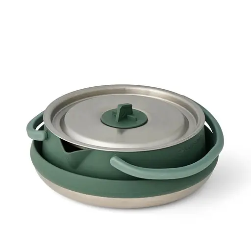 Чайник Sea To Summit Detour Stainless Steel Collapsible Kettle Зеленый (1033-STS ACK026011-392001) - фото 3