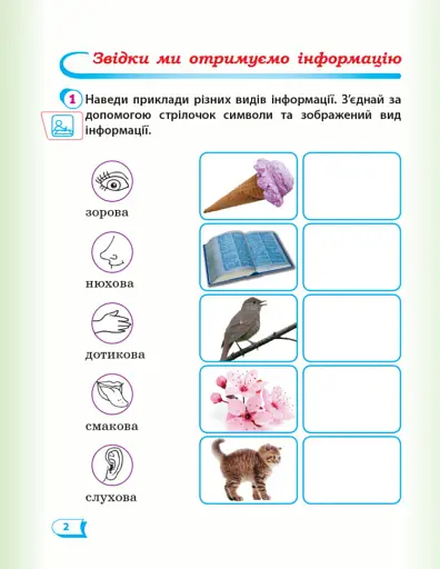 Я досліджую світ. 2 клас. Робочий зошит. Частина 1 - фото 3