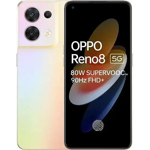 Смартфон Oppo Reno 8 5G 8/256 GB Shimmer Gold (золотистый) - фото 1