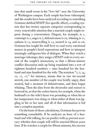 Blink: The Power of Thinking Without Thinking - фото 7