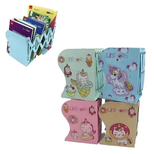 Підставка-тримач для книг "Unicorn" 666-770-S J.Otten металева 13 х17см (6908543217715) МІКС - фото 1