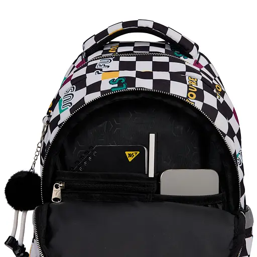 Рюкзак школьный Yes Just Fun TS-54 - фото 7