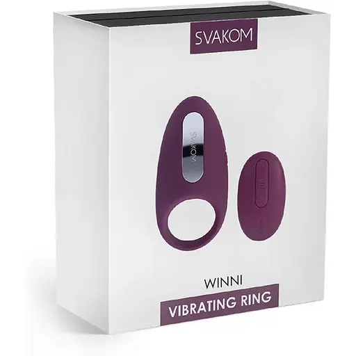 Эрекционное кольцо Svakom Winni Violet - фото 7