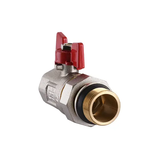 Кран кульовий прямий з американкою Water Valve Q003 NV-V343 3/4″ ЗB - фото 3