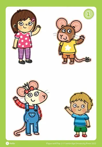 Pippa and Pop. Level 1. Flashcards British English - фото 6