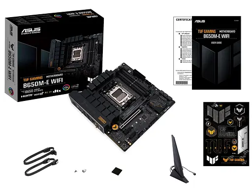 Материнская плата ASUS TUF GAMING B650M-E WIFI (TUF GAMING B650M-E WIFI) (Socket AM5, AMD B650, Micro-ATX) - фото 6