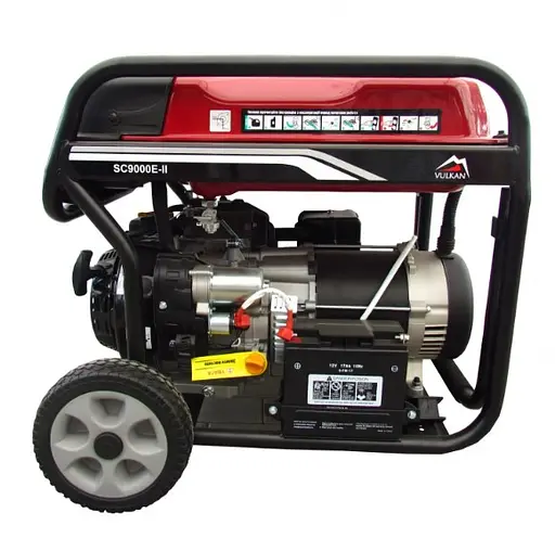 Генератор бензиновий Vulkan 7.0 кВт SC9000E-II - фото 3