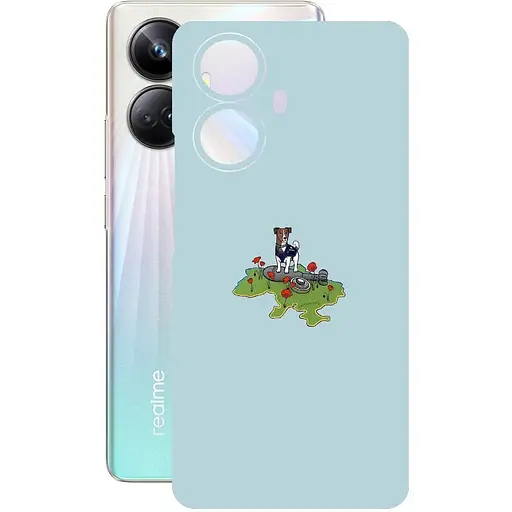 Защитная пленка StatusSKIN для Realme 10 Pro Plus Корпус Винил Патрон 2 - фото 1