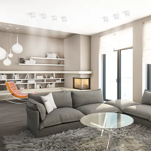 Світлодіодний накладний світильник Feron AL543 10Вт 4000K чорний - фото 2