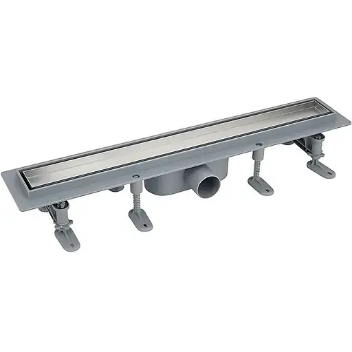 Душевой канал Mixxus Drain-06-40 с накладкой из нержавеющей стали 400 мм MI6521 - фото 1