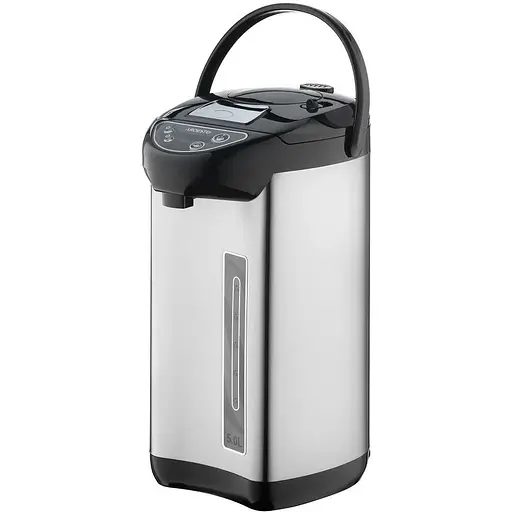 Термопот Ardesto TP-50B, Inox/Blac, 750W 5 л автоматична/ручна помпа,корпус з нержавіючої сталі пластик - фото 3