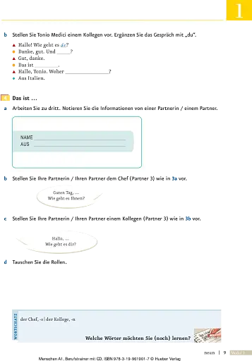 Menschen A1. Berufstrainer mit Audio-CD - фото 4