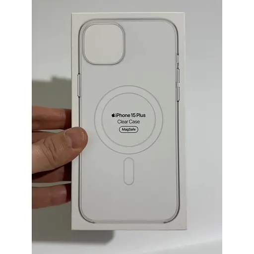 Оригинальный противоударный чехол Apple Clear Case MagSafe для iPhone 14 Plus (6.7") Прозрачный (MPU43ZE/A) - фото 3