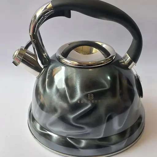 Чайник со свистком 3 л Edenberg металлический корпус EB-1911 серый