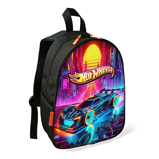 Рюкзак детский Хот Уилс / Hot Wheels школьный/городской 34х27х13 см для мальчика (02680)