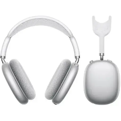 Наушники Hoco Bluetooth W65 Plus Happy ANC BT headphones серебристые - фото 1