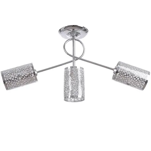 Люстра стельова Brille в спальню E27 60W CH (LK-531C/3)