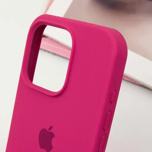 Чохол Epik Silicone Case Full Protective AA для Apple iPhone 15 Pro Max 6.7 Червоний/Rose Red - фото 4