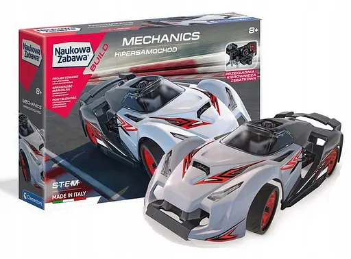 Інтерактивний конструктор Гіперкар гоночний автомобіль Лабораторія механіки - Clementoni 50683
