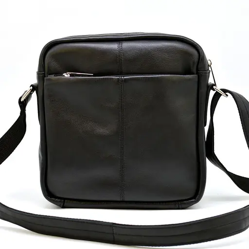 Кожаная мужская сумка через плечо TARWA 24х26х7 см sum0025820 - фото 3