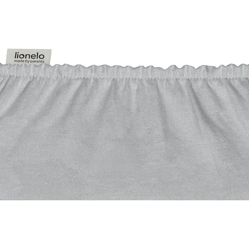 Простынь Lionelo Bamboo Sheet Off White Grey 118 x 60 см (LO-BAMBOO SHEET OFF WHITE GREY 118x60) 2 шт. - фото 5