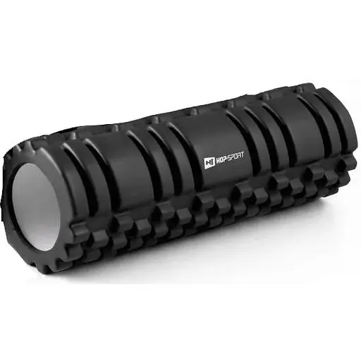 Роллер массажер (валик, ролик) Hop-Sport EVA 33 x 10см HS-A033YG черный