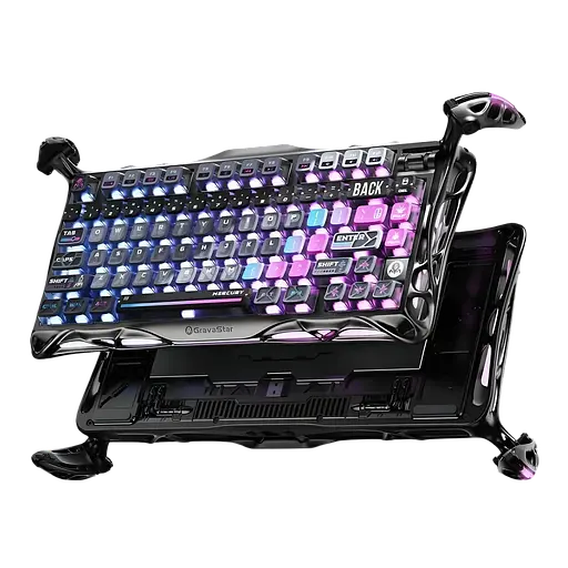 Клавиатура Gravastar Mercury K1 Pro Special Edition - Cyberpunk - фото 2