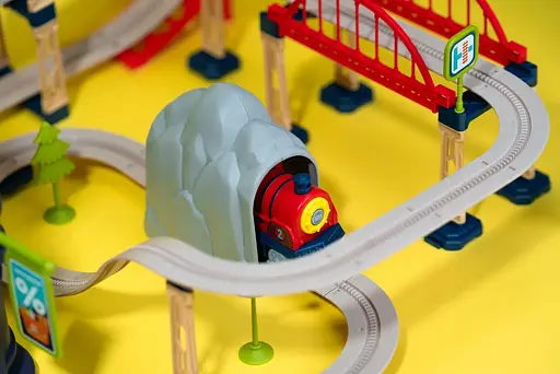 Ігровий набір Otamanko Хоробрий Паровозик трюкова залізна дорога 222 деталі - фото 10