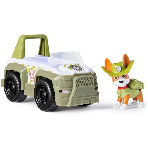 Игровой набор Paw Patrol базовый спасательный автомобиль с водителем Трекер (SM97237/6071224) - фото 3