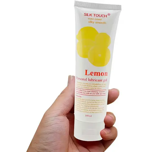 Інтимний гель-лубрикант зволожуючий Silk Touch з ароматом лимона 100 мл - фото 2