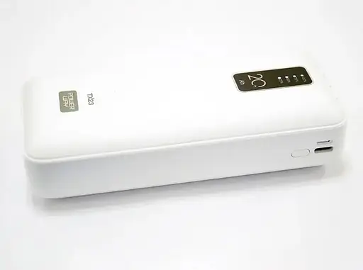 Зовнішній портативний акумулятор Sertec Power Way TX23 20000 mAh (Білий) - фото 4