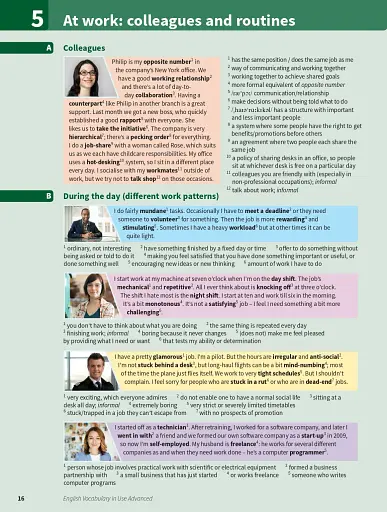 English Vocabulary in Use: Advanced Book with Answers. Vocabulary Reference and Practice (3rd Edition) - фото 12