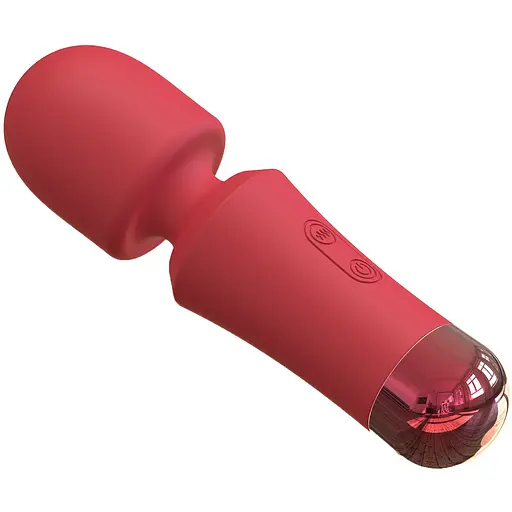 Міні-масажер-вібратор Crushious Wanda Mini перезаряджуваний теракотовий 12.5 х 3.6 см - фото 5