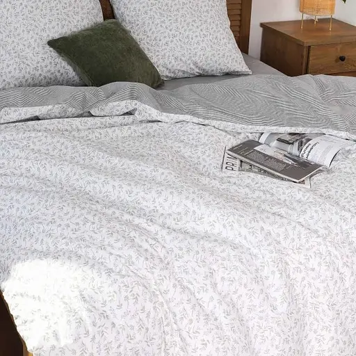 Комплект постільної білизни Viluta двоспальний ранфорс 22192 100% бавовна - фото 5