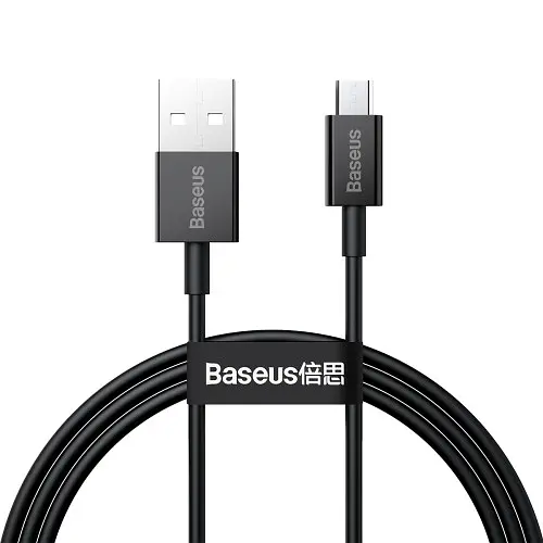 Кабель Baseus Superior Series Fast Charging Data Cable USB to Micro 2A 1 м Черный - фото 1