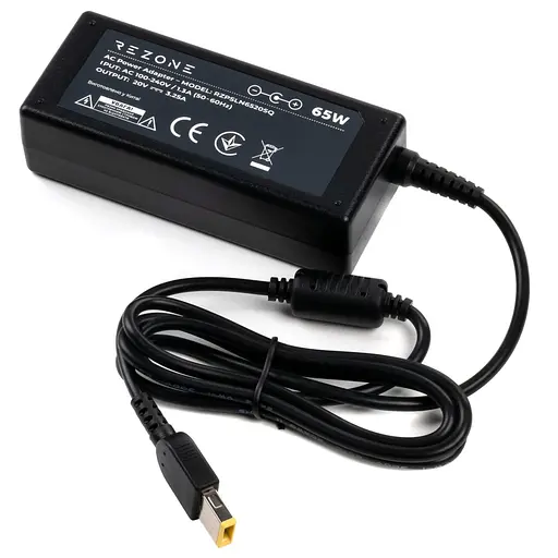 Блок живлення для ноутбука Rezone Lenovo 65W 20V 3.25А square with pin (RZPSLN6520SQ) - фото 3