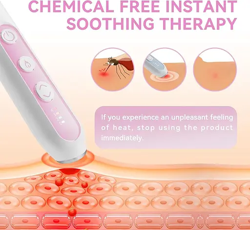 Пристрій для полегшення укусів комах Berrcom, безхімічний укусів комах для укусів комарів, засіб для полегшення свербіння у разі - фото 4