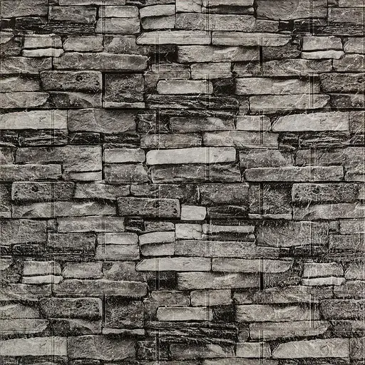 Самоклеющаяся 3D панель 700x770x3мм Графитовый (59-3) SW-00001481 - фото 1